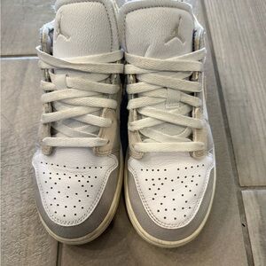 Nike Jordan White and Gray Sneakers